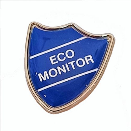 ECO MONITOR shield badge